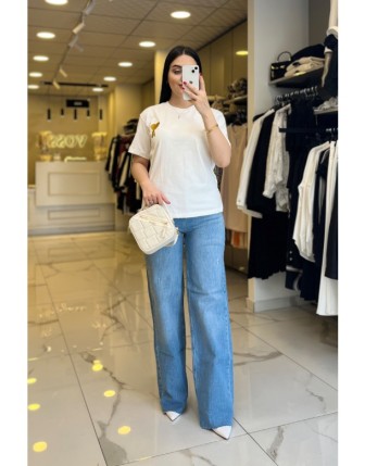 Vosse Gold Kalp Figürlü Tişört 