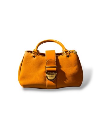 Dikdörtgen Formlu Gold Detaylı Asklı Taba Çanta