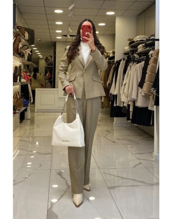 Ekol Kum Gold Düğmeli Takım