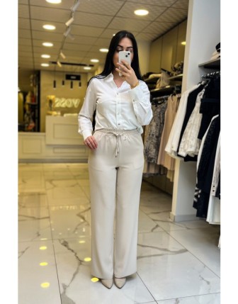 Ekol Kum Beli Lastikli Astarlı  Pantolon