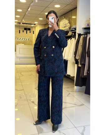 Vuu Lacivert Mor Jakarlı Cupra Takım