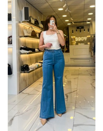 Sedna Mavi İspanyol Kot Pantolon