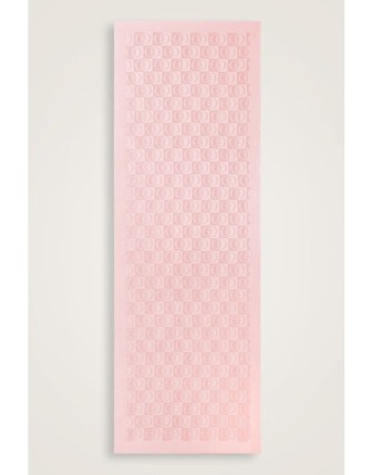 Imannoor Dama Desen Naia Açık Pembe Naia Şal