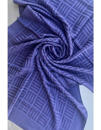 Imannoor İman Kare Lacivert Naia Şal