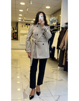 Ekol Vizon Beli Kuşaklı Apoletli Kaban