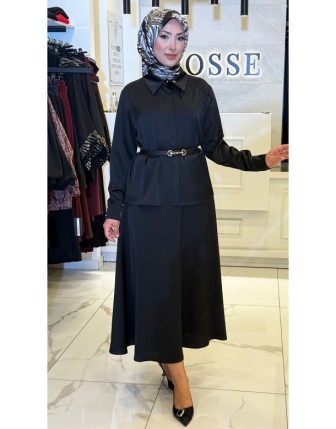 Doop Siyah Etekli Takım