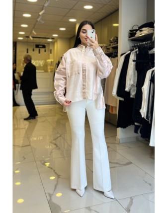 Vosse Pembe Parlak Gömlek