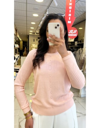 On Fashıon Pembe Merserize Bluz