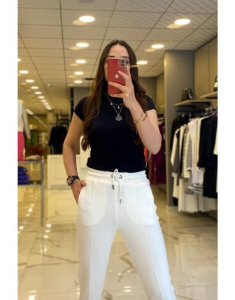 On Fashion Siyah Sıfır Yaka Bluz