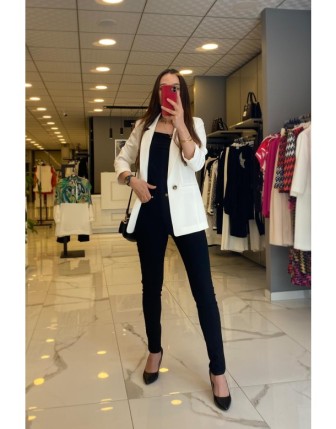 Ekol Siyah Dar Paça Kot Pantolon