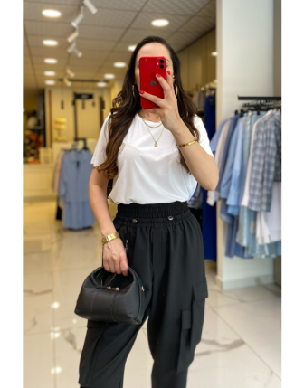 On Fashıon Ekru Kalp Figürlü Tişört