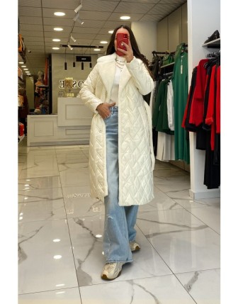 Ekol Taş Kapütone Kuşaklı Mont