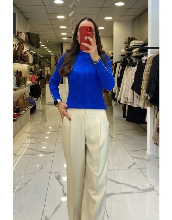 Vosse Saks Dik Yaka Fitilli Kazak 